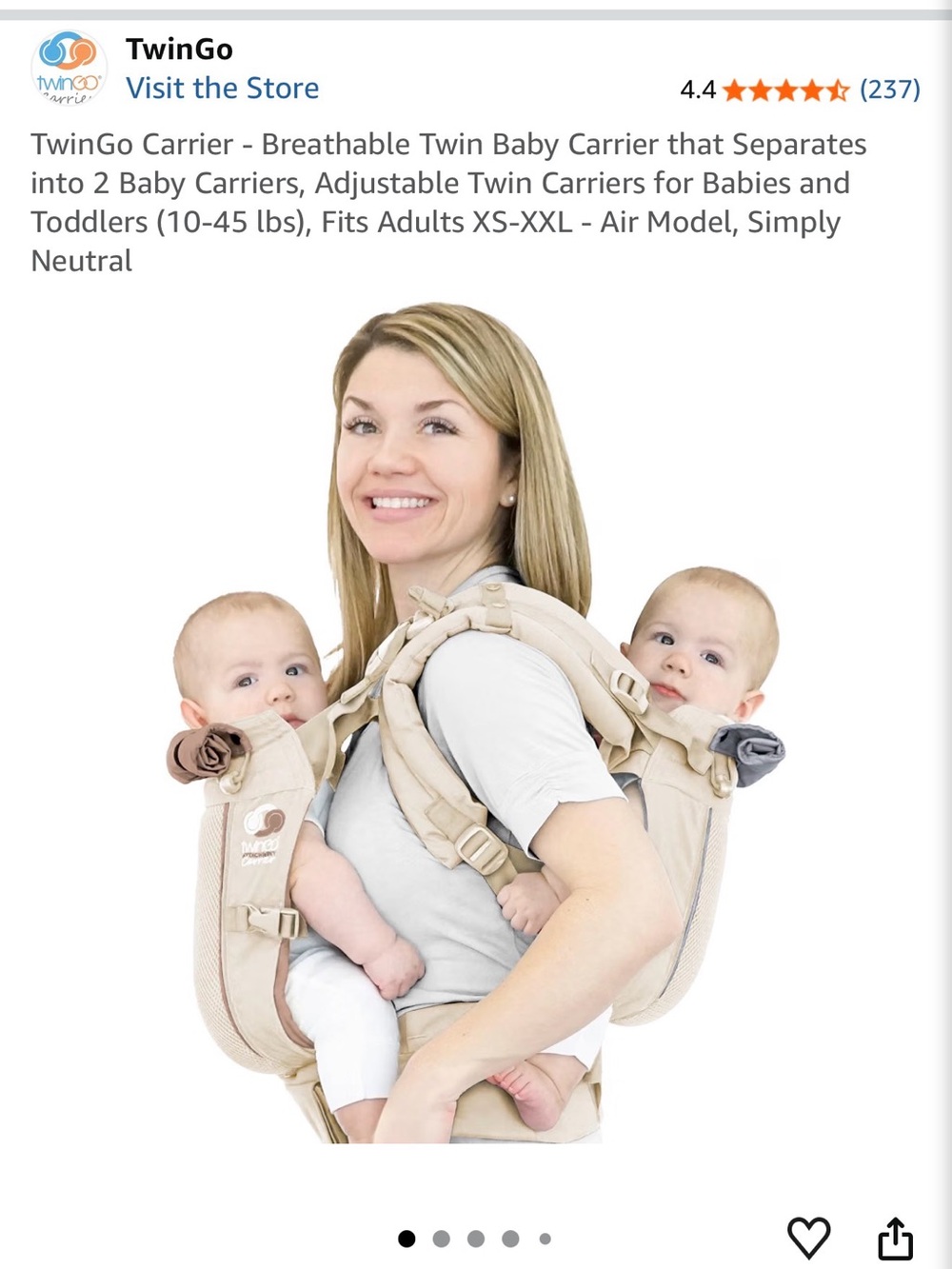 Twin go- Neutral